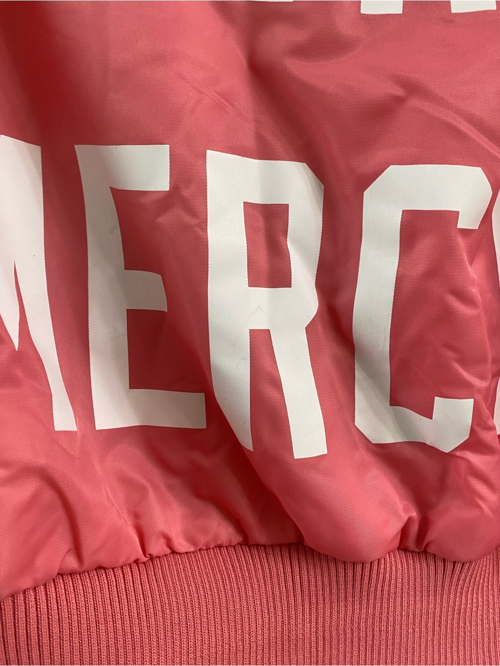 Daily Paper Blood For Mercy Y2K Bomber Jacket Rare Pink Limited Edition Size XS - Picture 11 of 14